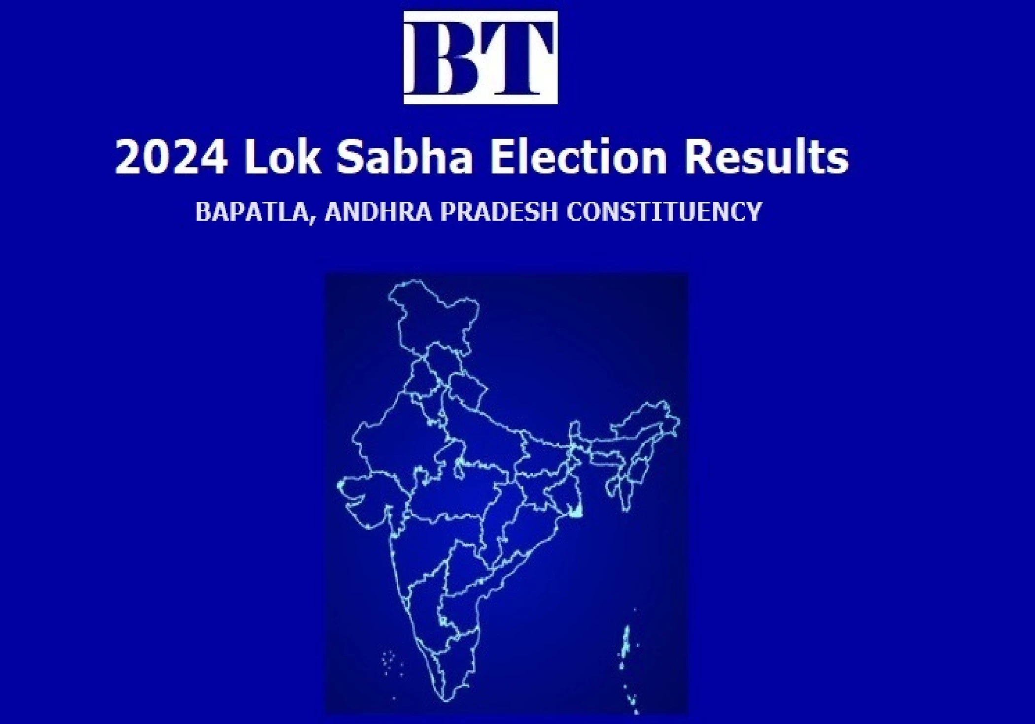 Bapatla Constituency Lok Sabha Election Results 2024 Bapatla Constituency Lok Sabha Election Results 2024